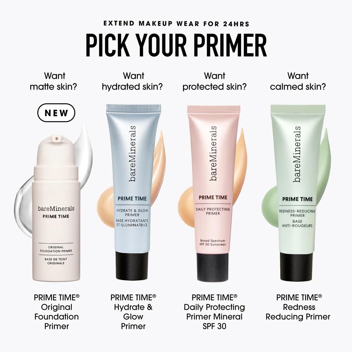 bareMinerals Original Pore Minimizing Gel Face Primer, Extends Makeup Wear, Minimizes the Look of Pores, Blurs Imperfections, Oil Control, Cruelty-Free