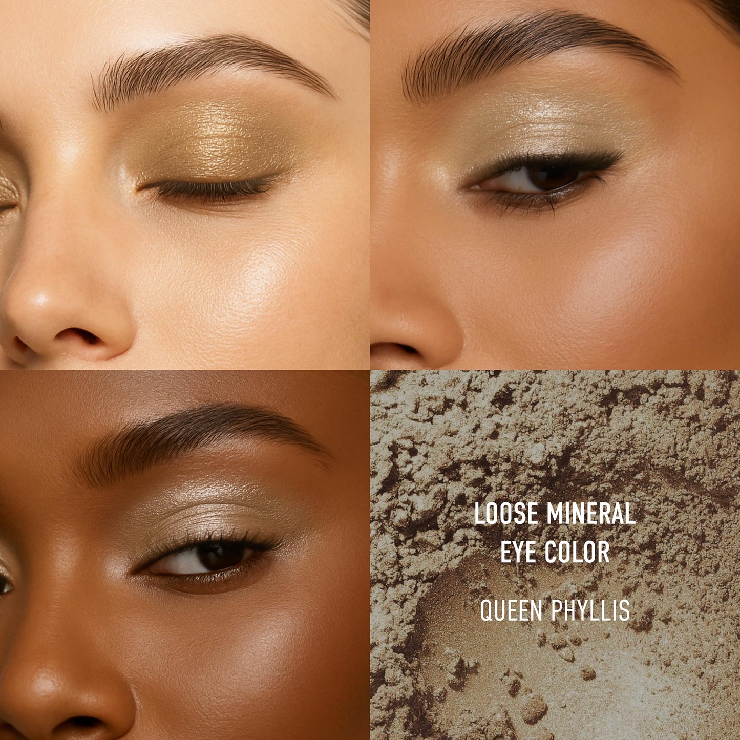 bareMinerals Single Loose Mineral Eyeshadow, Creamy Mineral Powder, Buildable Sheer to Full Coverage, Stay‑True Eye Color, Talc‑Free, Cruelty‑Free, Safe for Sensitive Eyes & Contact Lens Wearers