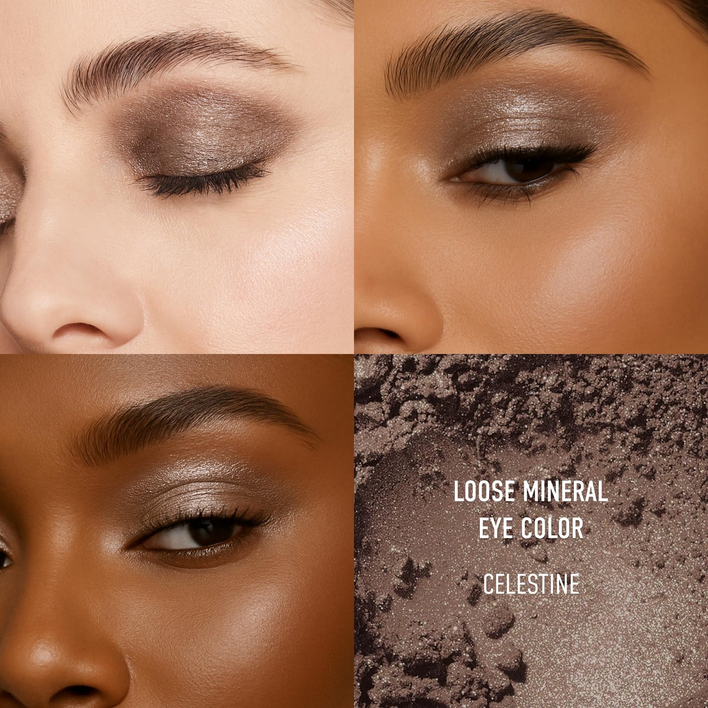 bareMinerals Single Loose Mineral Eyeshadow, Creamy Mineral Powder, Buildable Sheer to Full Coverage, Stay‑True Eye Color, Talc‑Free, Cruelty‑Free, Safe for Sensitive Eyes & Contact Lens Wearers