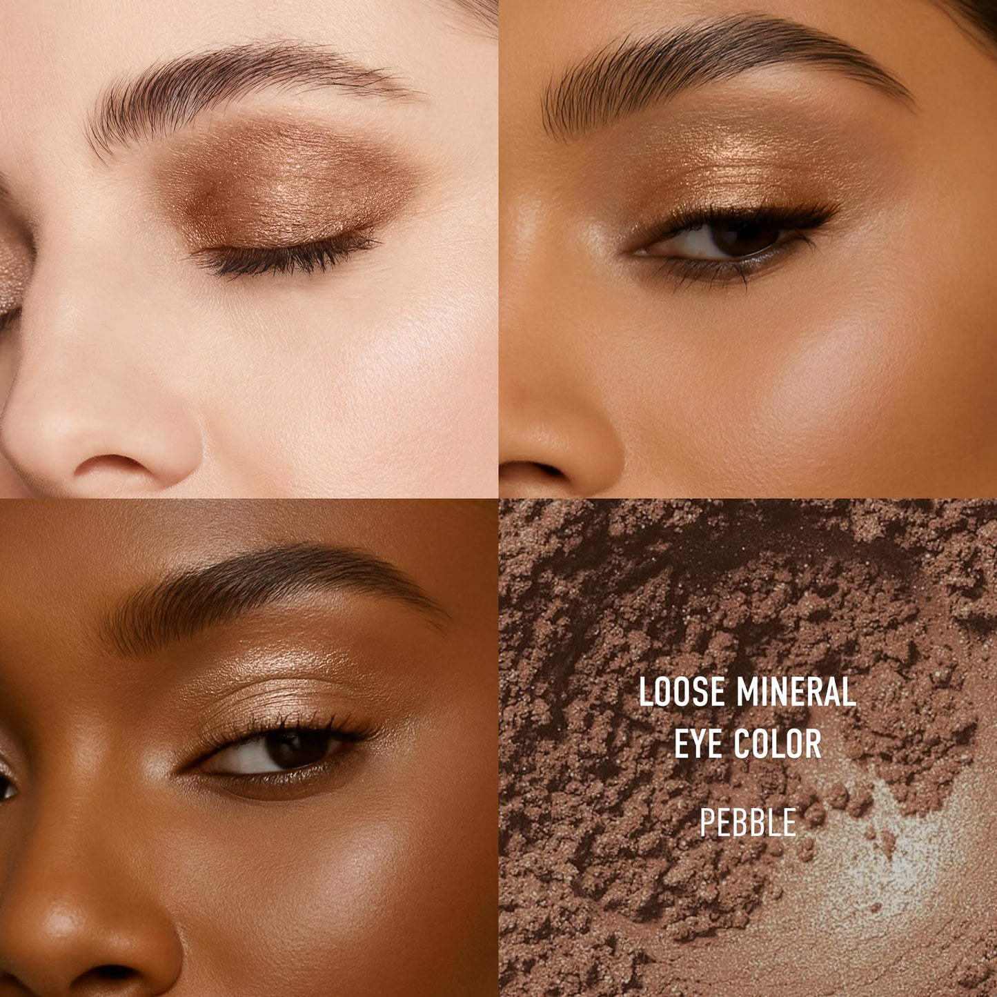 bareMinerals Single Loose Mineral Eyeshadow, Creamy Mineral Powder, Buildable Sheer to Full Coverage, Stay‑True Eye Color, Talc‑Free, Cruelty‑Free, Safe for Sensitive Eyes & Contact Lens Wearers