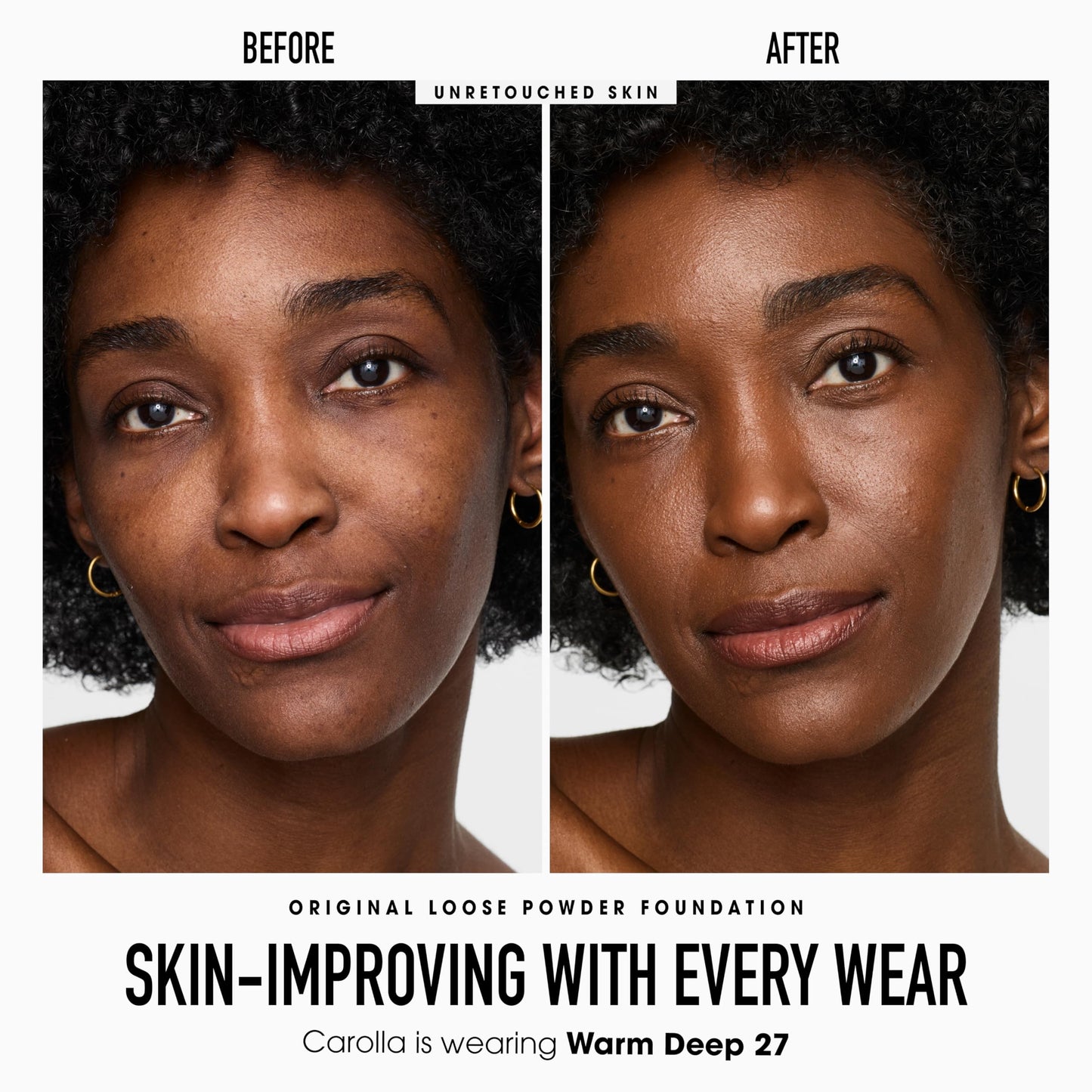 bareMinerals Original Get Started Kit, 3-Piece Makeup Set Includes Full-Sized Original Loose Mineral Foundation SPF 15, Travel-Sized Beautiful Finish Brush & Original Mineral Veil Setting Powder